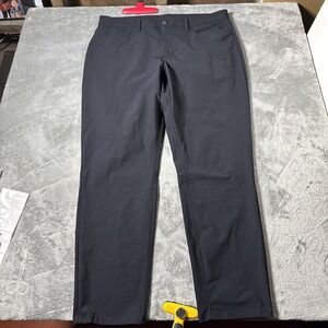 Cuts Clothing Pants Mens 38x32 (38x29) Black Icon Performance‎ Stretch Slim Fit